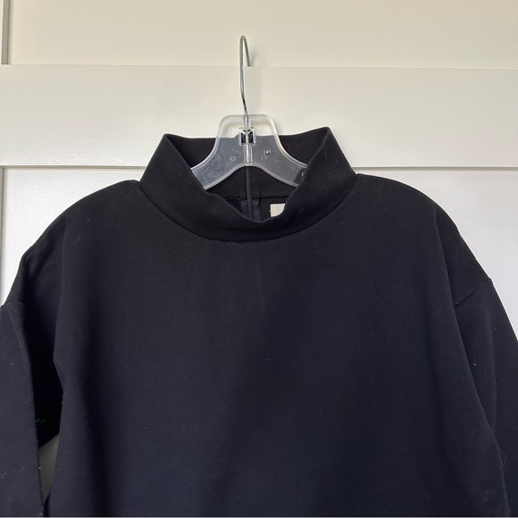 Madewell Painters Cropped Mock Neck Top - Picture 5 of 9